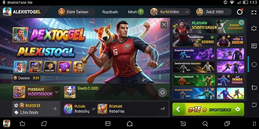Tampilan gameplay ALEXISTOGEL dengan berbagai pilihan taruhan olahraga.