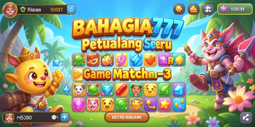 Tampilan gameplay BAHAGIA777 yang seru dan menantang.