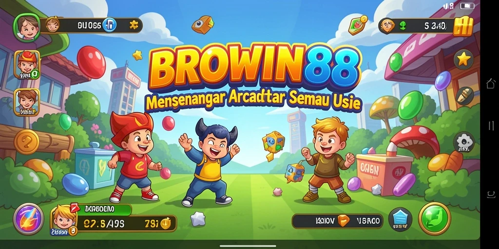 Tampilan menarik dari gameplay BROWIN88 yang penuh warna.