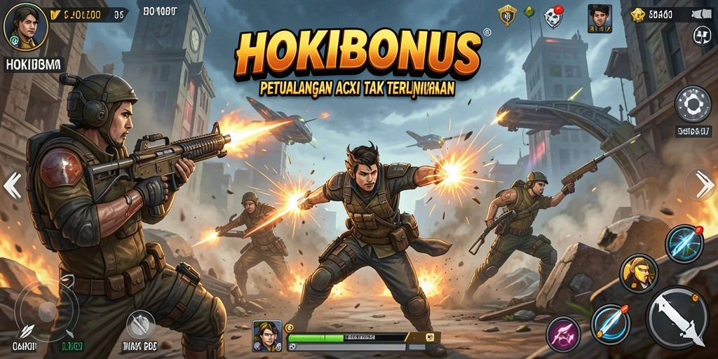 Tampilan gameplay HOKIBONUS yang menegangkan dan mendebarkan.