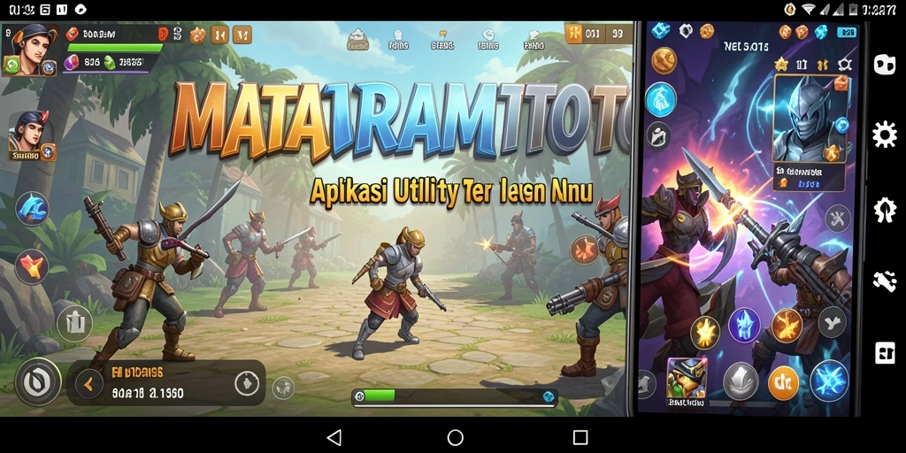 Tampilan antarmuka aplikasi MATARAMTOTO yang intuitif dan fungsional.