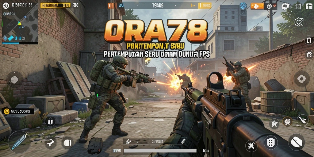 Screenshot ORA78 menampilkan aksi tembak-menembak yang mendebarkan dalam game FPS.