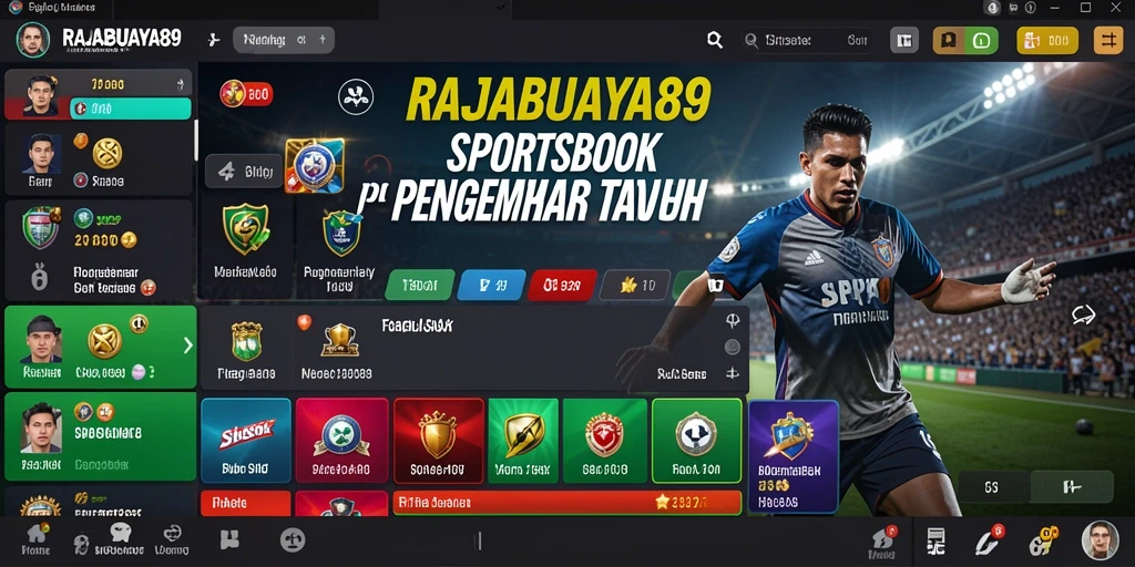 Tampilan screenshot dari gameplay Sportsbook yang menarik dan interaktif.